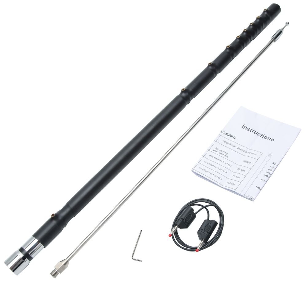 HF 7-50MHz Mobile Car Antenna for HF Ham Radio